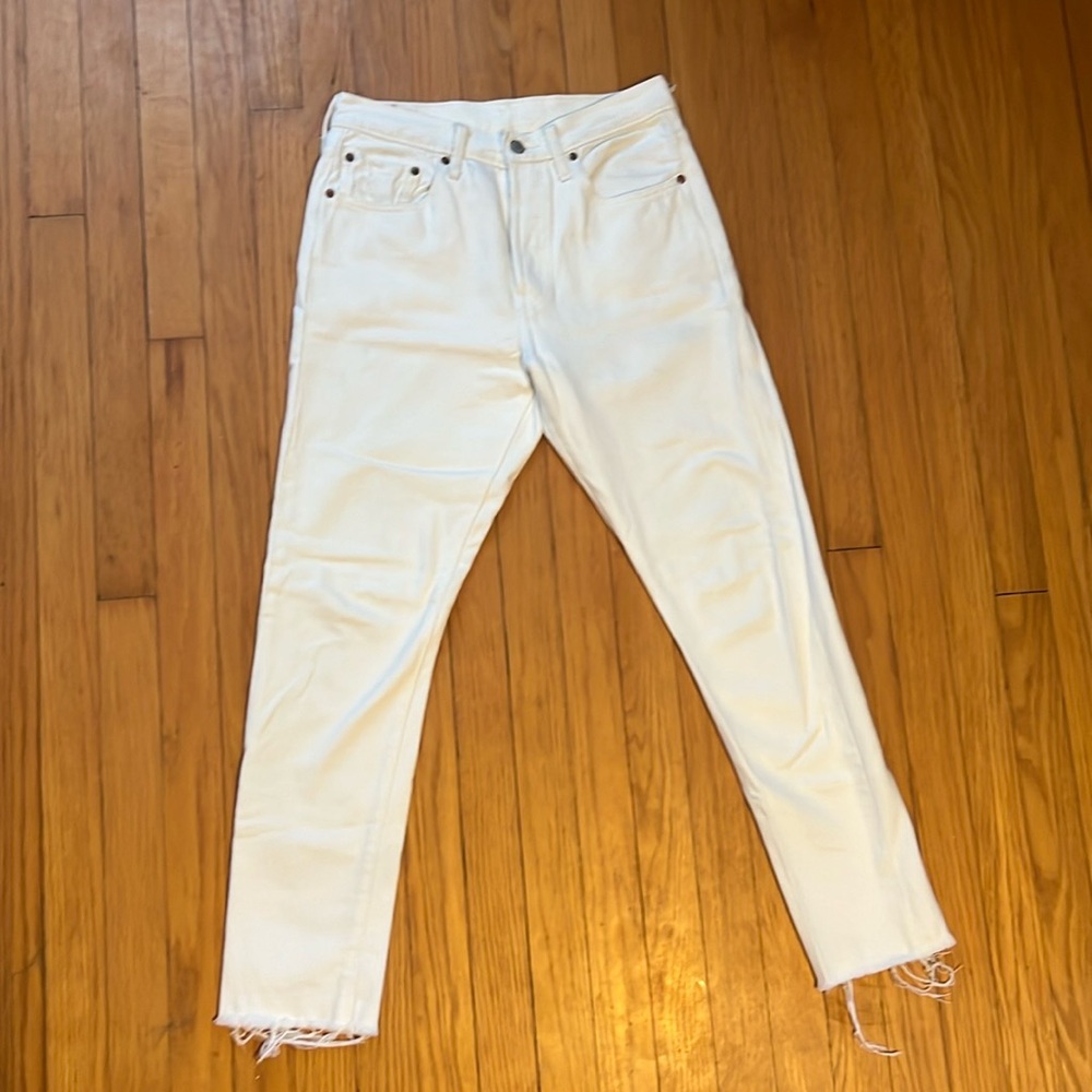 Levi’s 501 White Denim